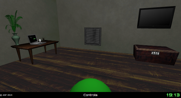 Escape Game Screenshot Desk View