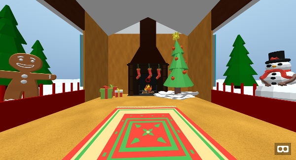 Gingerbread House Screenshot Inside View